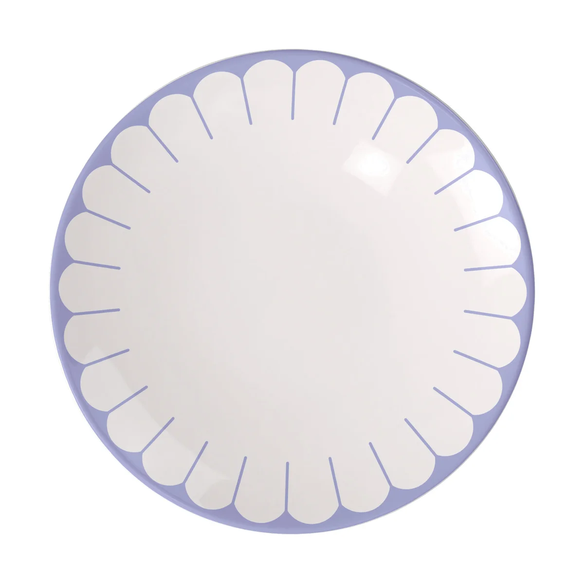 Frühstücks-/Dessertteller 21 cm Fleur bleu