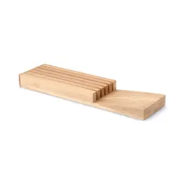 Messerblock f. Schublade 5 Messer 39 x 11 x 3,5 cm Continenta