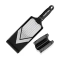 V-Hobel mit Julienneklingen-Einsatz 36 cm Speciality schwarz Microplane