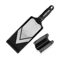 V-Hobel mit Julienneklingen-Einsatz 36 cm Speciality schwarz Microplane