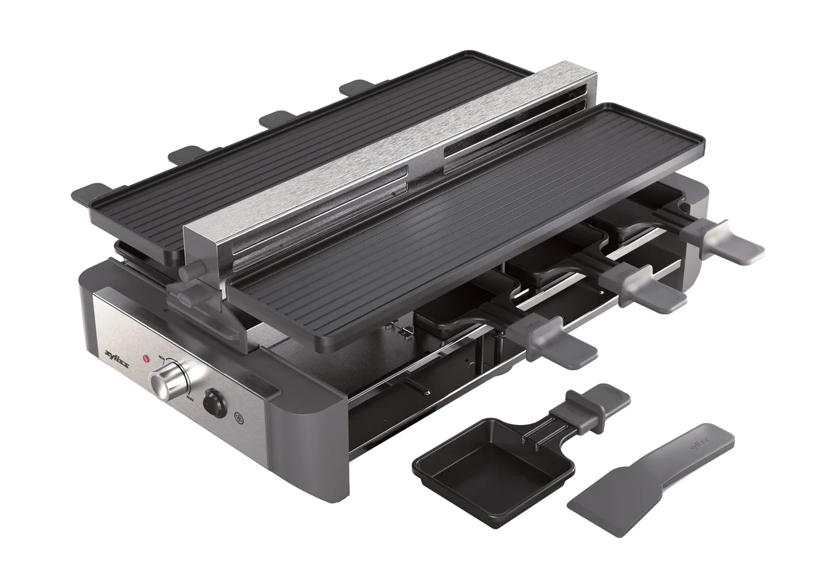 Venti Raclett-Grill 8 Personen 47,5x21,2x36cm