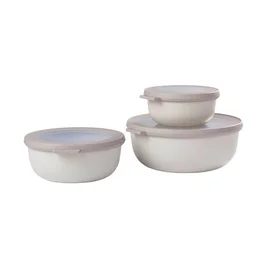 Starter-Set Multibowl 3-tlg. Cirqula Nordic White Mepal