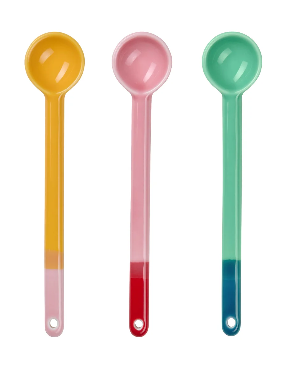 Löffel 3er-Set 15 cm Joy Smoothie Colors