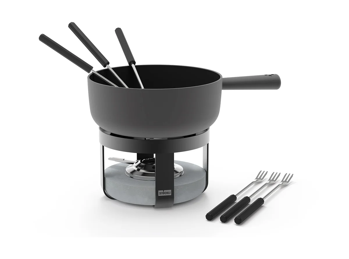 Pilatus Stone Classic 22 BL Fondue-Set 9-tlg.