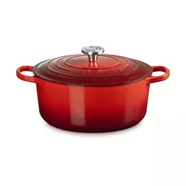 Signature Kirschrot Bräter mit Deckel 28 cm Le Creuset