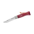 Taschenmesser N°08 8,5 cm Baroudeur granat Opinel