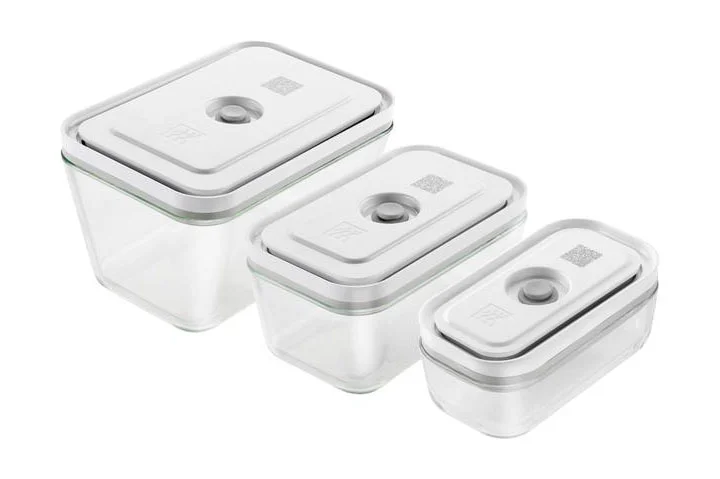 Vakuum-Boxen 3er-Set Fresh & Save weiß