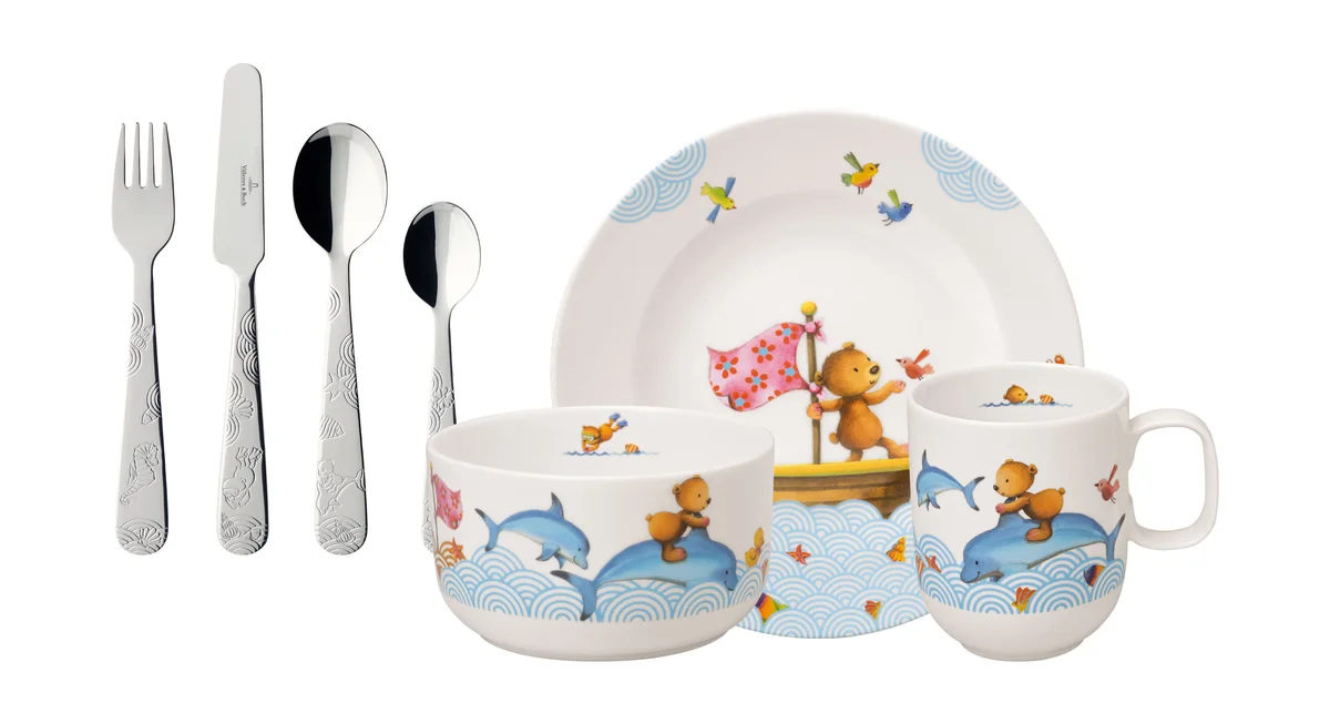 Kindergeschirr-Set 7-tlg. Happy as a bear