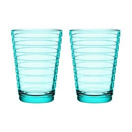 Trinkglas 2er-Set Aino Aalto Wassergrün Iittala