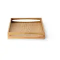 Tablett 49 x 35 x 6,3 cm Eiche Continenta