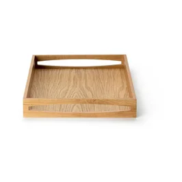 Tablett 49 x 35 x 6,3 cm Eiche Continenta