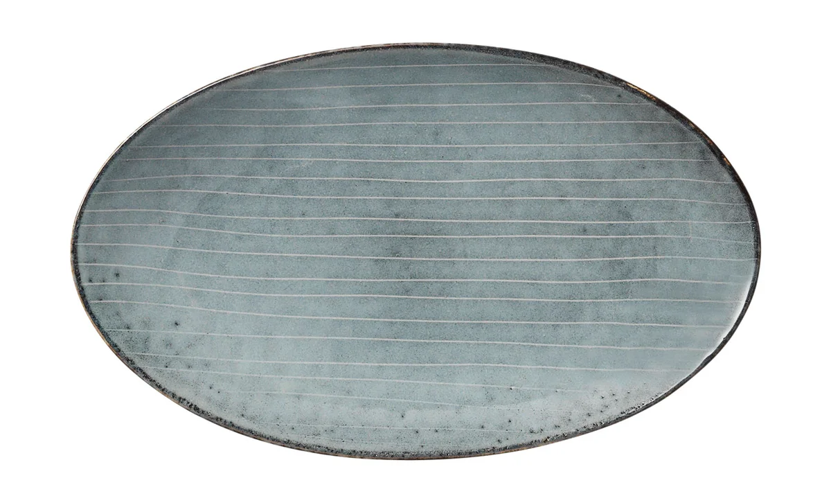 Platte 22x13 cm Nordic Sea Soft Blue