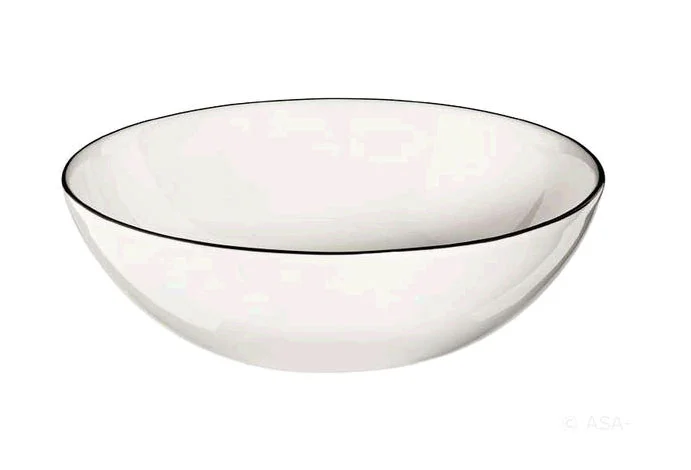Schälchen D. 9 cm A Table Ligne noir