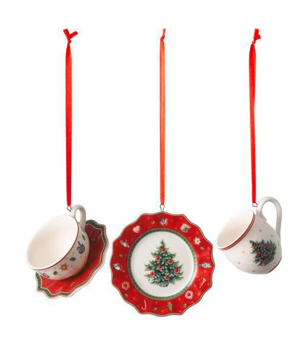 Ornamente-Set Geschirr 3-tlg. Toy’s Delight