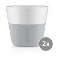2 Lungo-Becher 0,23l Marble grey Eva Solo