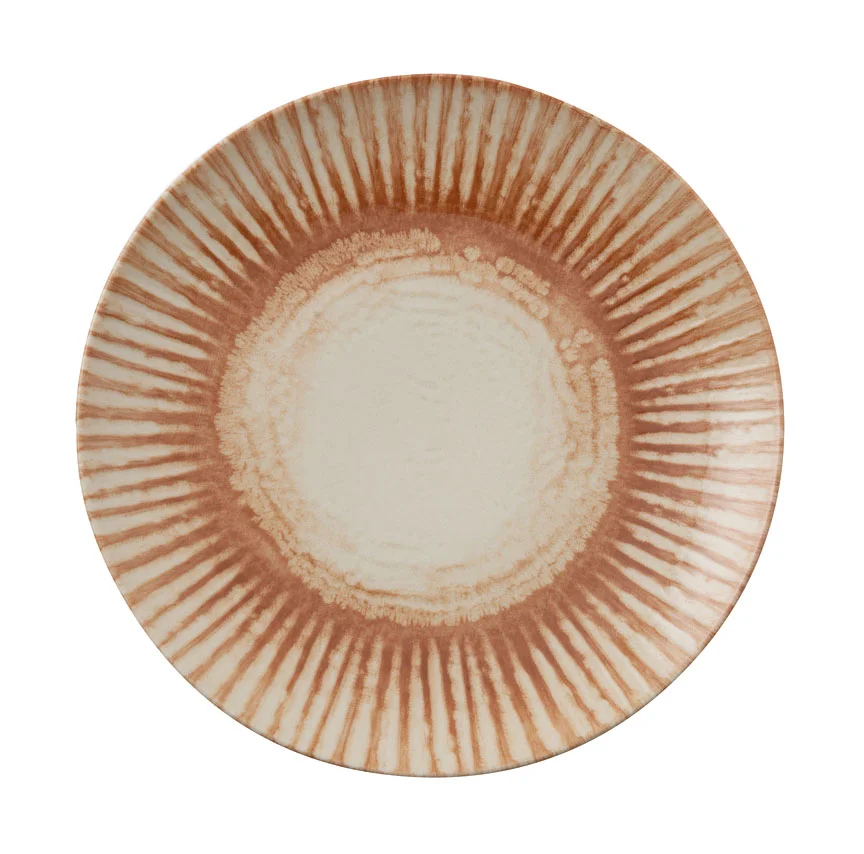 Teller flach 20 cm Sunlight Red