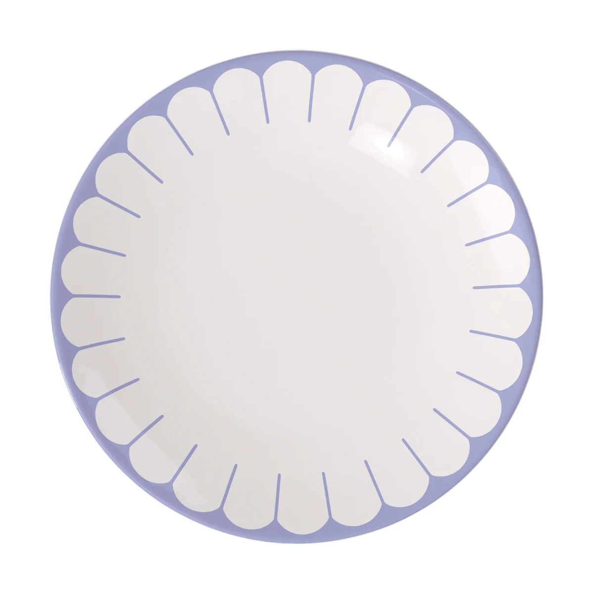 Speiseteller 27 cm Fleur bleu