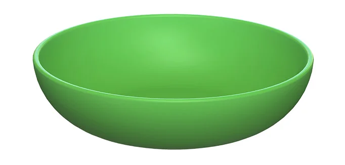 Natur-Design Schale 18 cm grün