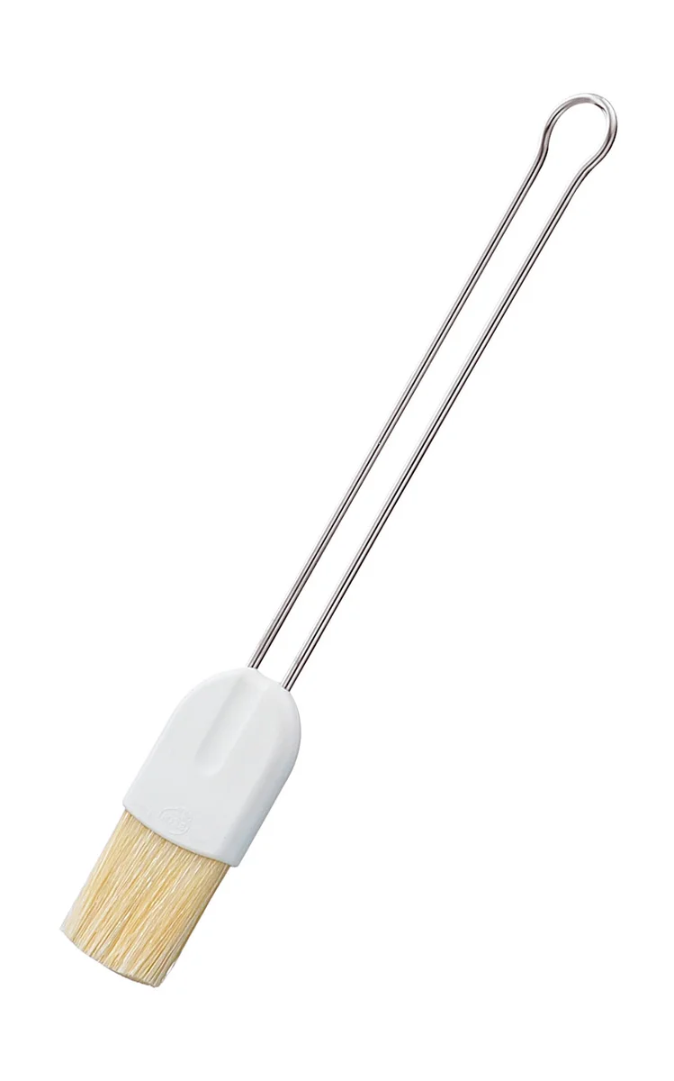 Backpinsel Pro 2,5 cm Drahtgriff weiß