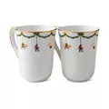 Star Fluted Christmas Tasse 2er-Set Royal Copenhagen