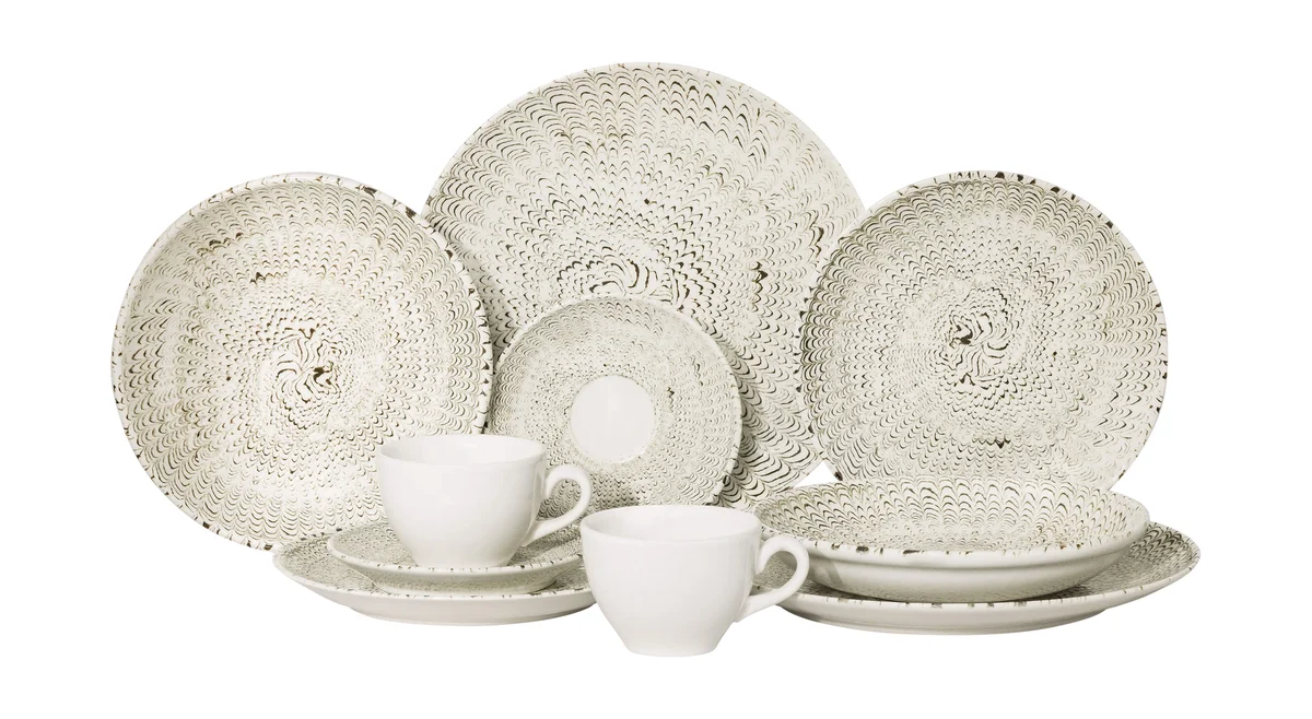 Sandora Lightbeige Geschirr-Set 10-tlg.