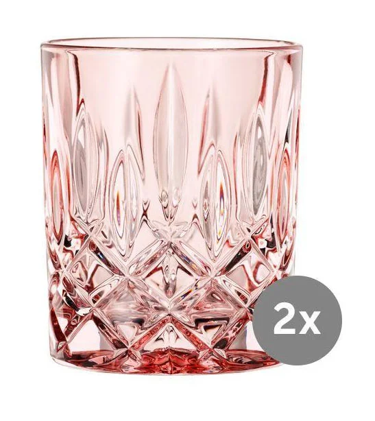 Whiskybecher 0,30 l 2 Stück Noblesse Fresh Colours Rosé