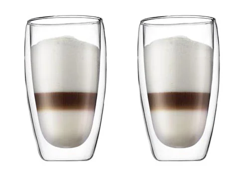 Glas 2er-Set Pavina klar