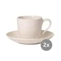 Espressotasse mit Untere 2er-Set For me Villeroy & Boch