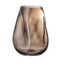 Ingolf Vase H: 26 cm Glas Braun Bloomingville