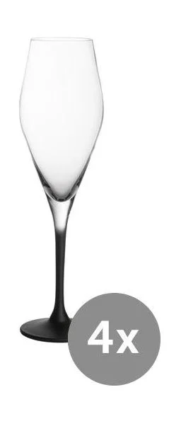 Sektglas 4er-Set Manufacture Rock