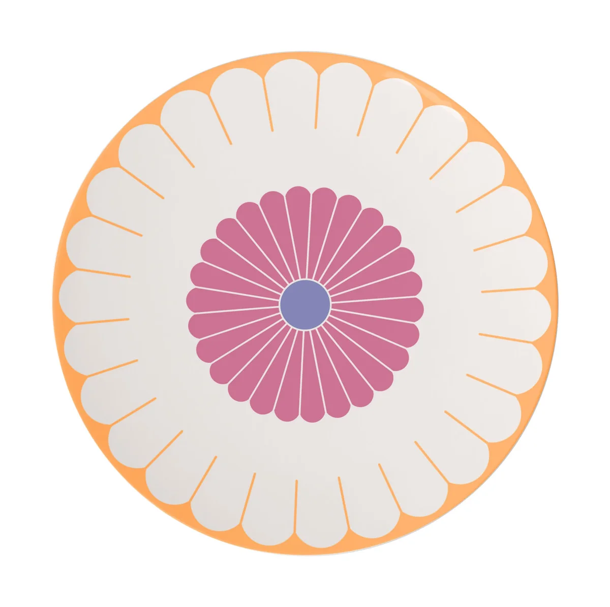 Servierteller 32 cm Fleur couleur
