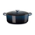 Bräter m.D. oval 33 cm Guss Signature nuit Le Creuset