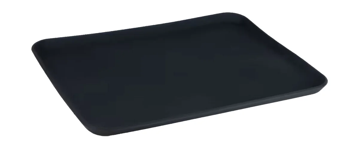 Backmatte mit Rand 36x28 cm schwarz