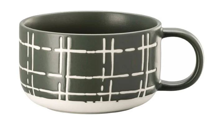 Kaffee- / Teetasse 0,28 l Fun Karo dark