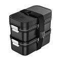 Vacuum Lunch Box to Go schwarz Set Zwilling