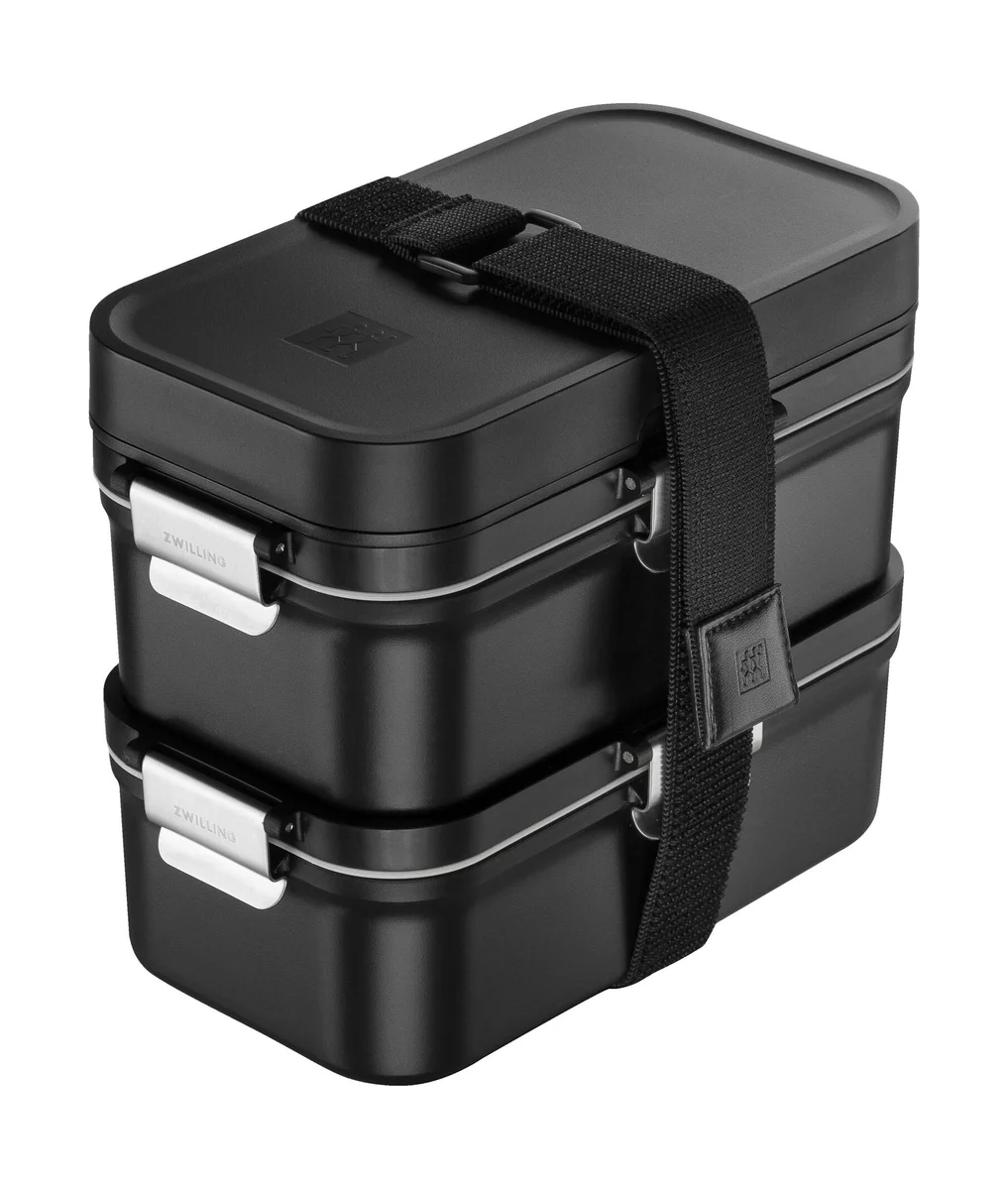 Vakuum-Lunchbox to go 16-tlg. Fresh & Save schwarz