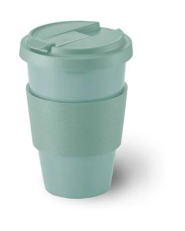 Coffee to go Becher 0,35 l m.D. Solid Color salbei