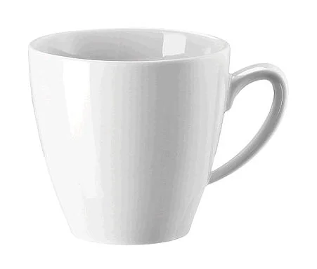 Kaffee-Obertasse Mesh weiss