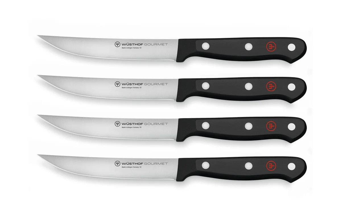 Steakmesser-Set 4-tlg. Gourmet schwarz