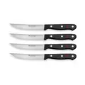 Steakmesser-Set 4-tlg. Gourmet schwarz Wüsthof