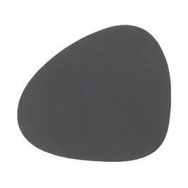 Glasuntersetzer 11x13 cm Curve Nupo anthracite LINDDNA