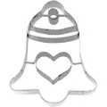 Präge-Ausstecher Glocke Herz 6 cm edelstahl RBV Birkmann