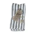 Servietten 45x45 cm Misty Edge Real Dark Grey Lovely Linen