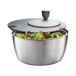 Salatschleuder 3,0 l Rotare edelstahl Gefu
