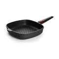 Nowo Titanium Induction Guss-Grillpfanne 28x28 cm Woll