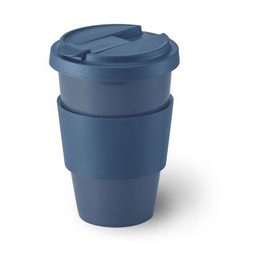 Coffee to go Becher 0,35 l m.D. Solid Color indigo Dibbern