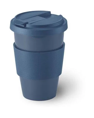 Coffee to go Becher 0,35 l m.D. Solid Color indigo