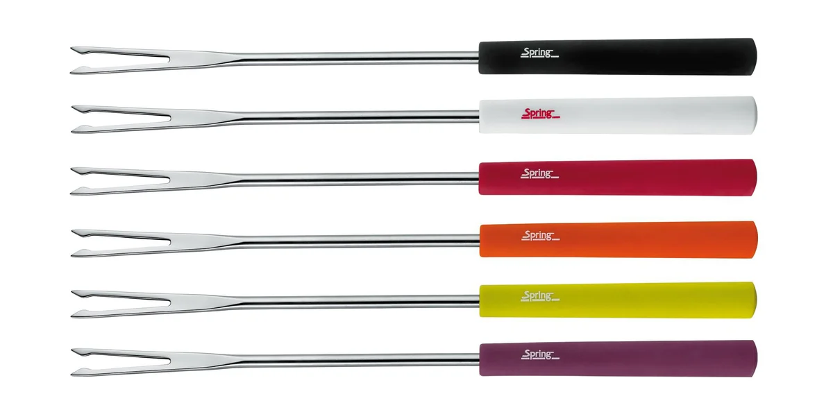 Spring Fleischfonduegabeln 6Er-Set Basic Bunt