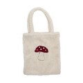 Tasche Mushroom 40x35cm weiß Bloomingville