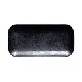 Platte recht. 22x11x1,7cm Fusion Karbon schwarz RAK